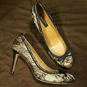 Ann Taylor Abbey Lace Pumps